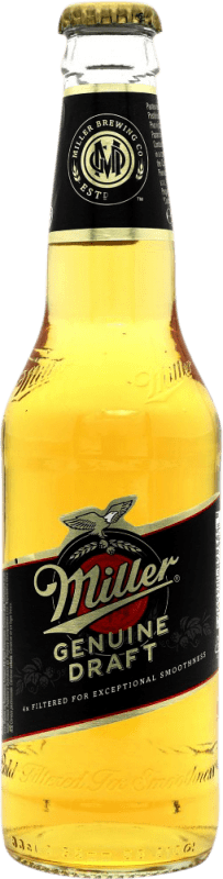 Envío gratis | Cerveza Miller Genuine Estados Unidos Botellín Tercio 33 cl