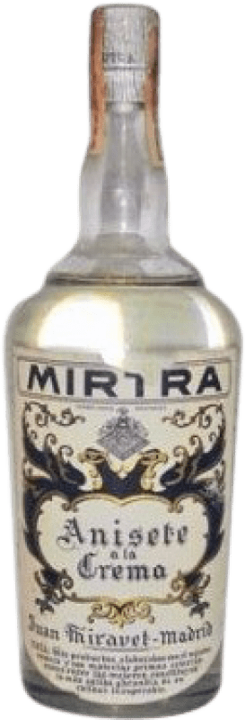 Free Shipping | Aniseed Liqueur Mirtra Madrid Etiqueta Dañada Spain 1 L Collector's Item Not for Consumption