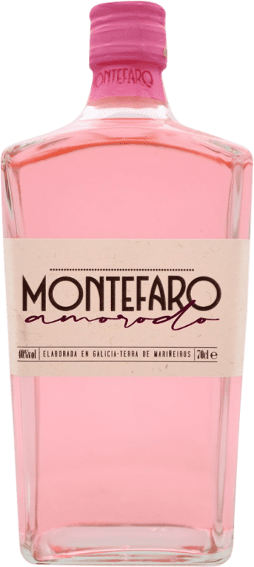 Бесплатная доставка | Джин Montefaro. Amorodo Испания 70 cl