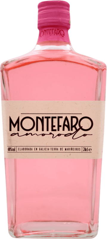 Envio grátis | Gin Montefaro. Amorodo Espanha 70 cl