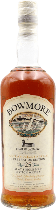 11 157,95 € | Single Malt Whisky Morrison's Bowmore Auld Alliance Schottland Großbritannien 25 Jahre 70 cl Sammlerstück Nicht zum Verzehr Geeignet