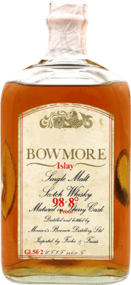 ウイスキーシングルモルト Morrison's Bowmore Bicentenary 1779 1979 コレクターの標本 70 cl