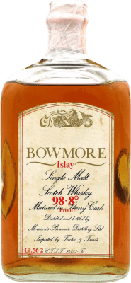 Whisky Single Malt Morrison's Bowmore Bicentenary 1779 1979 Ecosse 70 cl Objet de Collection Non Destinée à la Consommation