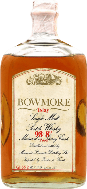 Free Shipping | Whisky Single Malt Morrison's Bowmore Bicentenary 1779 1979 Collector's Specimen Scotland United Kingdom 70 cl