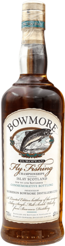 Free Shipping | Whisky Single Malt Morrison's Bowmore Fly Fishing Edition Collector's Specimen Scotland United Kingdom 70 cl