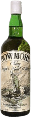 ウイスキーシングルモルト Morrison's Bowmore Sherriff's Ship Label コレクターの標本 70 cl