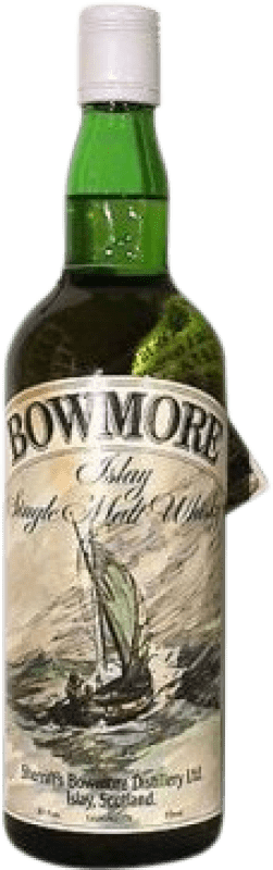 Envoi gratuit | Single Malt Whisky Morrison's Bowmore Sherriff's Ship Label Spécimen de Collection Ecosse Royaume-Uni 70 cl