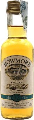 Single Malt Whisky Morrison's Bowmore Spécimen de Collection 12 Ans Bouteille Miniature 5 cl