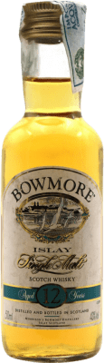 19,95 € | Whisky Single Malt Morrison's Bowmore Escocia Reino Unido 12 Años Botellín Miniatura 5 cl Ejemplar Coleccionista No Apto para Consumo