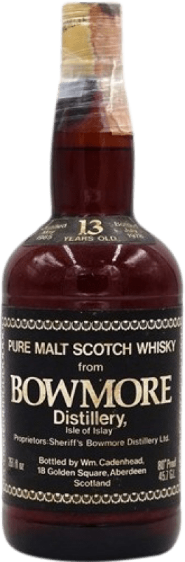 6 694,95 € | Whisky Single Malt Morrison's Bowmore Scozia Regno Unito 13 Anni 70 cl Esemplare da Collezione Non Idoneo al Consumo