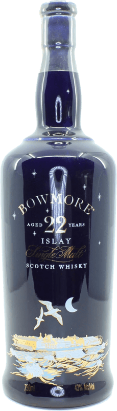 Free Shipping | Whisky Single Malt Morrison's Bowmore Collector's Specimen Scotland United Kingdom 22 Years 70 cl