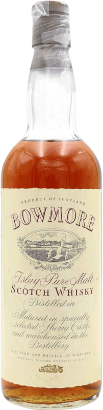 Envoi gratuit | Single Malt Whisky Morrison's Bowmore Spécimen de Collection Ecosse Royaume-Uni 70 cl