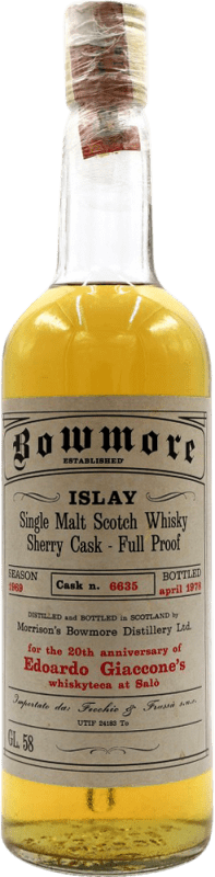 Бесплатная доставка | Односолодовый виски Morrison's Bowmore Шотландия Объединенное Королевство 70 cl Коллекционный экземпляр Не предназначен для употребления