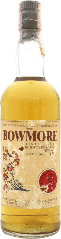 Envoi gratuit | Single Malt Whisky Morrison's Bowmore Spécimen de Collection Ecosse Royaume-Uni 70 cl