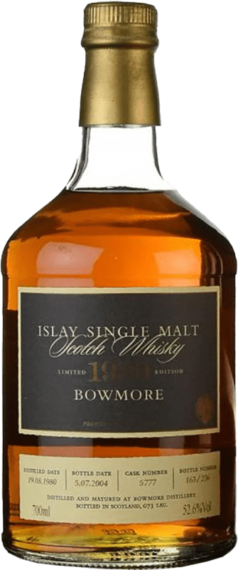 11 899,95 € | Односолодовый виски Morrison's Bowmore Шотландия Объединенное Королевство 70 cl Коллекционный экземпляр Не предназначен для употребления