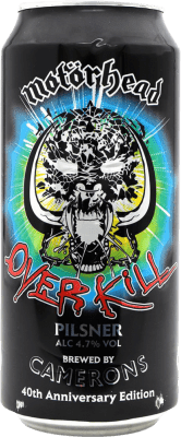 7,95 € Spedizione Gratuita | Birra Motörhead Overkill Lata Medium 50 cl