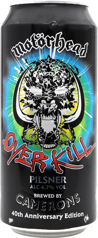 7,95 € Free Shipping | Beer Motörhead Overkill Can 50 cl