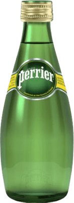 Acqua Scatola da 4 unità Nestle Waters Perrier Frizzante, Mineral Natural — Minerale Naturale 33 cl