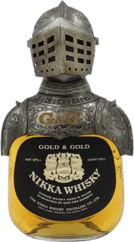 送料無料 | ウイスキーシングルモルト Nikka Gold & Gold Knight G&G 日本 70 cl