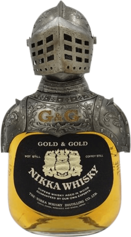 Free Shipping | Single Malt Whisky Nikka Gold & Gold Knight G&G Japan 70 cl