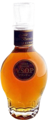 Brandy Conhaque Nikka VSOP White Garrafa Miniatura 5 cl