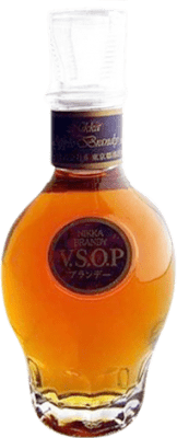 16,95 € Envío gratis | Brandy Nikka White — Blanco VSOP Very Superior Old Pale — Muy Superior Viejo Botellín Miniatura 5 cl