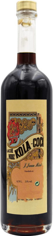 24,95 € Spedizione Gratuita | Liquori J Juan Miró. Licor Nuez Kola Coca