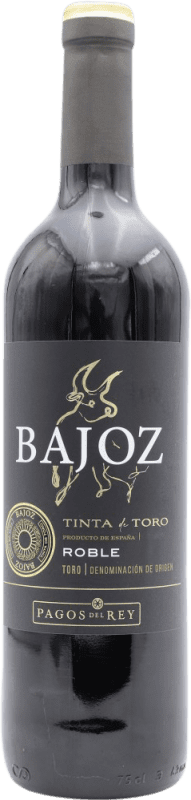 Free Shipping | Red wine Pagos del Rey Bajoz Oak D.O. Toro Castilla y León Spain 75 cl