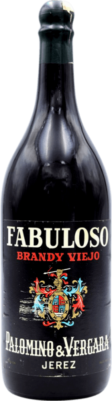 Envio grátis | Brandy Conhaque Palomino & Vergara. Viejo Fabuloso Espanha 1 L