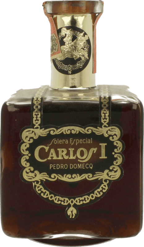 Envio grátis | Brandy Conhaque Pedro Domecq Fundador Carlos I Solera Especial Espanha 70 cl