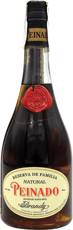 Envio grátis | Brandy Conhaque Peinado Solera Espécime de Colecionador Espanha 20 Anos 70 cl