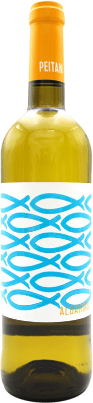 Envio grátis | Vinho Branco Peitán D.O. Rías Baixas Espanha Albariño — Albarinho 75 cl