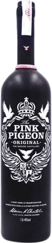 Envío gratis | Ron Pink Pigeon Mauricio Botella Especial 1,5 L