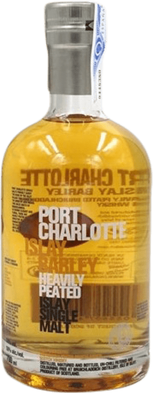 免费送货 | 威士忌单一麦芽威士忌 Port Charlotte Heavely Peated 艾莱 英国 70 cl