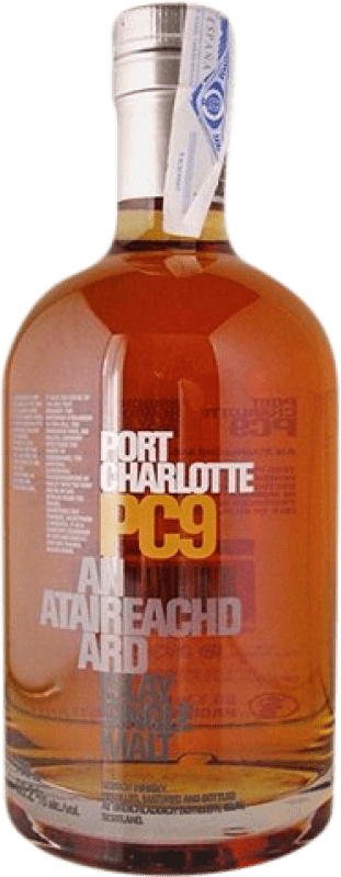 免费送货 | 威士忌单一麦芽威士忌 Port Charlotte PC9 An Ataireachd Ard 英国 70 cl