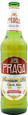 3,95 € | 啤酒 Praga Premium — 高端, Pilsner — 皮尔森啤酒 捷克共和国 中瓶装 50 cl