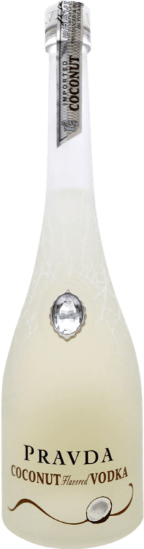 Envio grátis | Vodka Pravda Polônia 70 cl Coconut — Coco