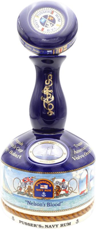 送料無料 | ラム Pusser's Rum Yatchman Decanter ガイアナ 1 L