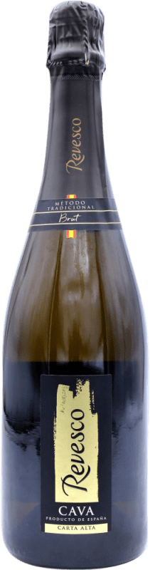 Envío gratis | Espumoso Blanco Revesco. Carta Alta Brut D.O. Cava España 75 cl