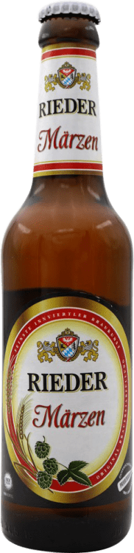 Spedizione Gratuita | Birra Rieder. Märzen Austria Bottiglia Terzo 33 cl