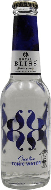 Kostenloser Versand | 4 Einheiten Box Getränke und Mixer Royal Bliss Creative Tonic Water Spanien Kleine Flasche 20 cl