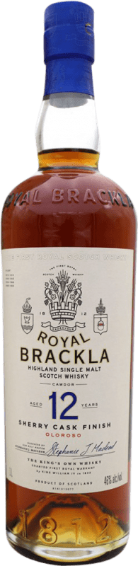 Free Shipping | Whisky Single Malt Royal Brackla United Kingdom 12 Years 1 L