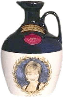 Whiskey Blended Rutherford's Princess Diana Ceramic Sammlerexemplar 70 cl