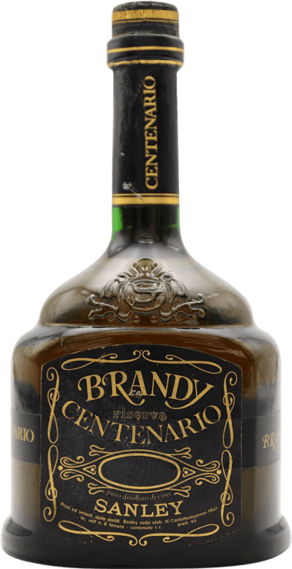 Envio grátis | Brandy Conhaque Sanley. Centenario 1842 Reserva Itália 70 cl