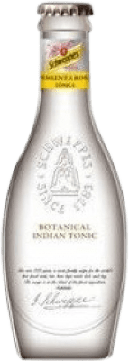 1,95 € Free Shipping | Soft Drinks & Mixers Schweppes Tonica Botanical Pimienta Rosa Small Bottle 20 cl