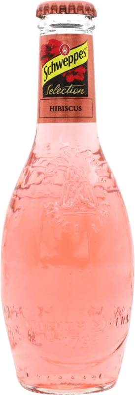 1,95 € Free Shipping | Soft Drinks & Mixers Schweppes Tonica Hibiscus Small Bottle 20 cl