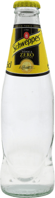 0,95 € Free Shipping | Soft Drinks & Mixers Schweppes Tónica Zero Small Bottle 25 cl