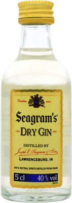 2,95 € | Джин Seagram's Соединенные Штаты миниатюрная бутылка 5 cl