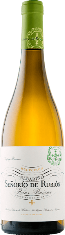 12,95 € | Белое вино Señorío de Rubiós D.O. Rías Baixas Испания Albariño — Альбариньо 75 cl