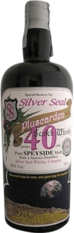 Free Shipping | Whisky Single Malt Silver Seal Special Bottling Pluscarden Collector's Specimen United Kingdom 40 Years 70 cl